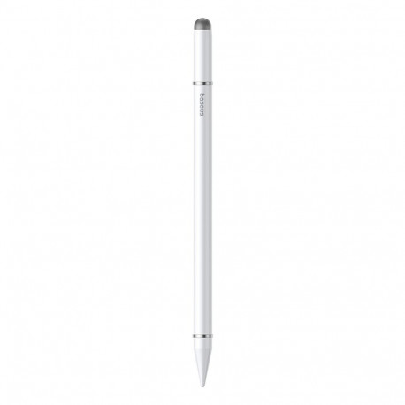 Baseus Smooth Writing III 3in1 Passive Stylus - Non-magnetic Version - White
