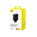 Baseus Cube Pro 65W GaN charger 2x USB-C USB-A - black