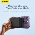 Baseus akupank 20000mAh Magnetic Mini 20W + USB-C kaabel, must