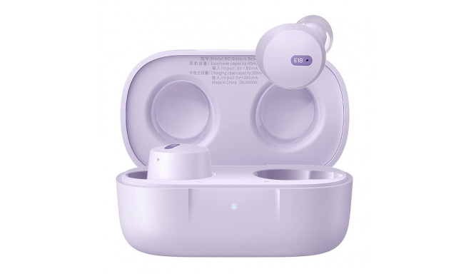 Baseus Bowie E18 Wireless TWS ENC IPX4 Earphones - Purple