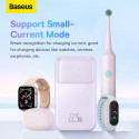 Baseus Comet Series powerbank with display 10000mAh 22.5W - purple + USB-A / USB-C cable