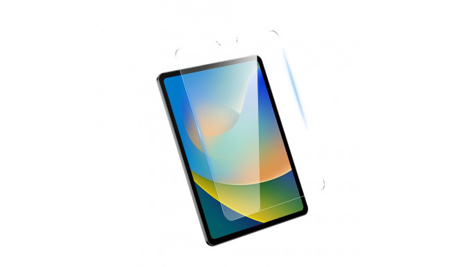 Baseus Crystal tempered glass for iPad 10.2'' (2019/2020/2021) / iPad Air 3 10.5'' + mounting kit - 