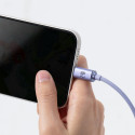 Baseus kaabel USB - Lightning Crystal Shine Series 2m, lilla