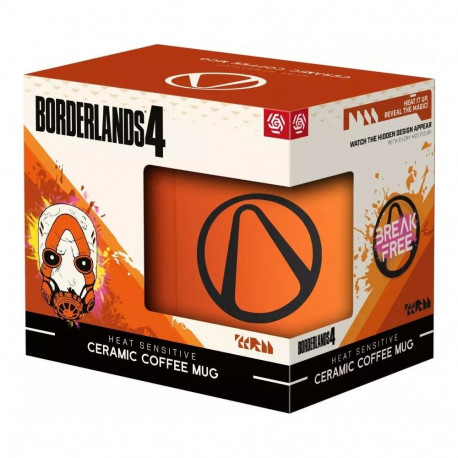 Heat Reveal kruus Good Loot Borderlands 4 - Hunters Icon 450 ml oranž, hall