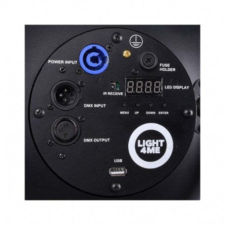 LIGHT4ME RETRO 500 RGBA stage spotlight dekora