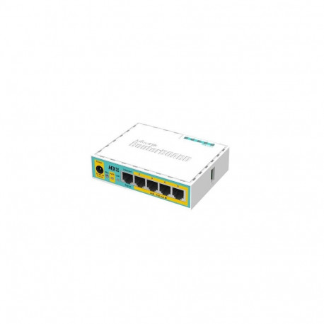 Mikrotik hEX PoE lite valge Fast Ethernet juhtmega ruuter