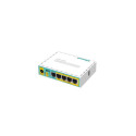 Mikrotik hEX PoE lite wired router Fast Ethernet White