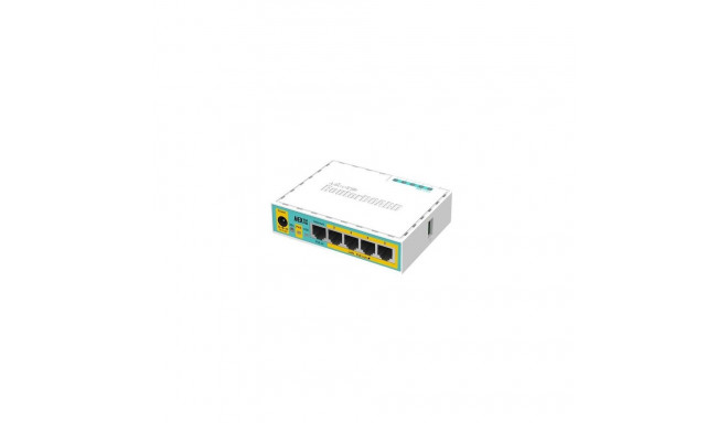 Mikrotik hEX PoE lite juhtmega ruuter Kiire Ethernet Valge