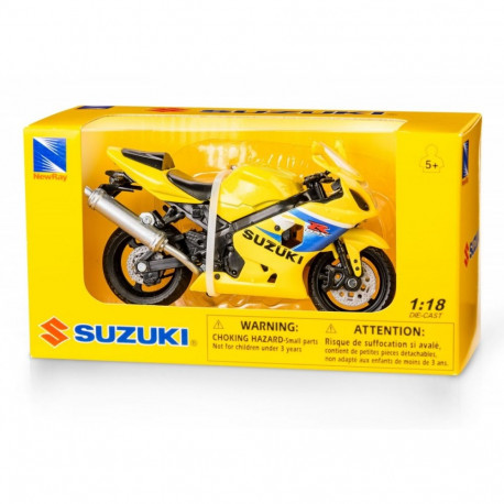 Motocykl suzuki gsx r600 1:18