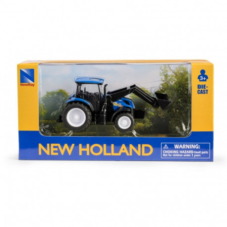 Traktor t6 mini new holland haagisega
