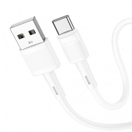 HOCO X83 USB A to USB C 1m cable white