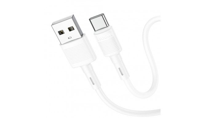 HOCO X83 USB A to USB C 1m cable white