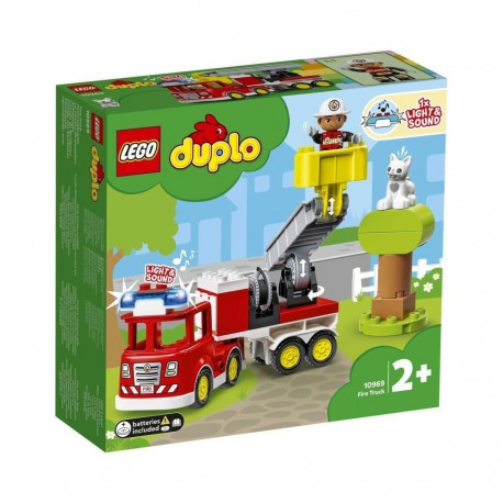 Fire Truck - LEGO DUPLO 10969 21 Pieces with Picture Book