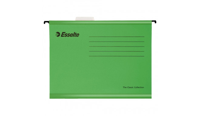 Rippkaaned Esselte Classic  A4, roheline (2 tk)