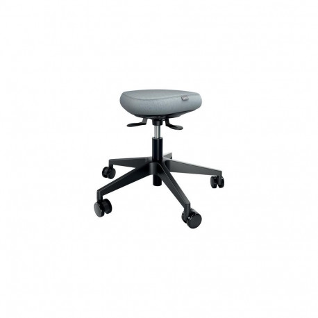 Leitz Ergo Active Sitting Stool with Wheels and Wobble Comfort Seat