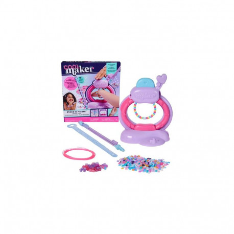Cool Maker Stack'd Heishi Studio Bracelet Making Kit with Easy Beading Pen & over 1200 Bead