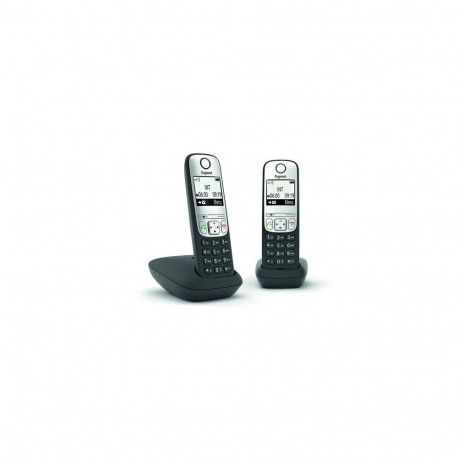 Gigaset A690 Duo Analog/DECT telephone Black