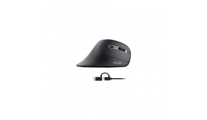 Equip 245119 mouse Universal Right-hand USB Type-A + USB Type-C Optical 7200 DPI
