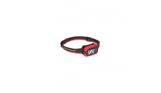 Black Diamond Storm 450 Black, Red Headband flashlight