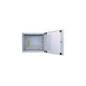 Intellinet 19" Network Cabinet - Wall Mount (Double Section Hinged Swing Out), 12U, 450mm D
