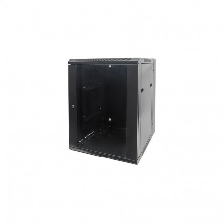 Intellinet 19" Network Cabinet - Wall Mount (Double Section Hinged Swing Out), 15U, 550mm Deep,