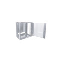 Intellinet 19" Network Cabinet - Wall Mount (Standard), 9U, 450mm Deep, Grey, Flatpack, Max