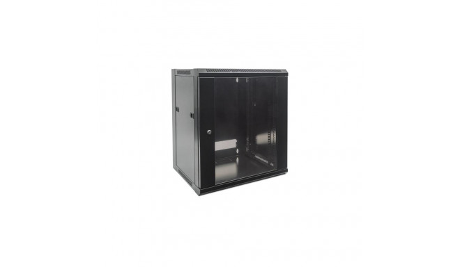 Intellinet 19" Network Cabinet - Wall Mount (Standard), 9U, 450mm Deep, Black, Flatpack, Max 60