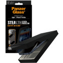 "PanzerGlass Stealth Screen Protector w. Black Frame iPhone 17 Pro Max | Ultra-Wide Fit w. Fastfit i