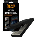"PanzerGlass Stealth Screen Protector w. Black Frame iPhone 17 Air | Ultra-Wide Fit w. Fastfit in-a-