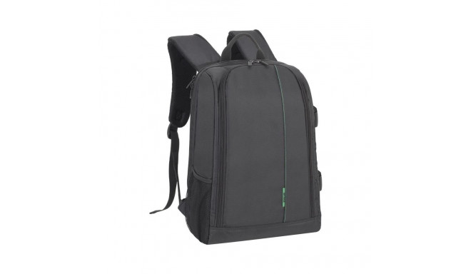 "Riva Kamerarucksack Green Mantis 8Fächer grün-schwarz 7490"