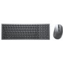 "Dell Tastatur+Maus Kabellos 2.4GHz QWERTY Titan Grau"