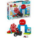 "LEGO 10424 DUPLO Marvel Spins Motorrad-Abenteuer"