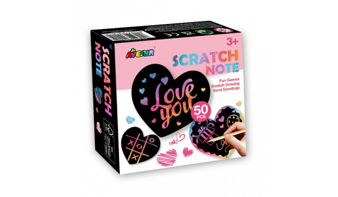 Südamekujulised märkmepaberid