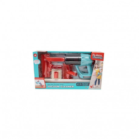 Battery operated vertical vacuum cleaner