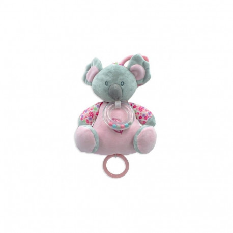 Koala music box pink 18 cm