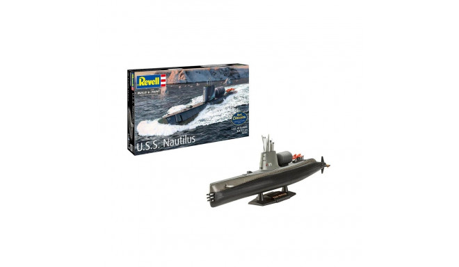 Plastikust laevamudel U.S.S. Nautilus 1/305