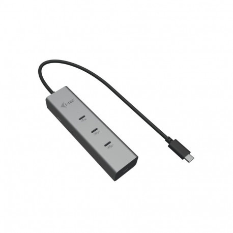 Metallist USB-C laadimisjaotur 5 porti USB-C video 8K + Power Delivery 85W