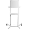 NS-M1250 WHITE floor stand 37-70'' 70KG 200x200-600x400