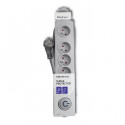 Surge protector 5 sockets 3m gray