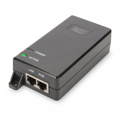 Adapter PoE+ 802.3at, max. 55V 30W Gigabit 10/100/1000Mbps, active