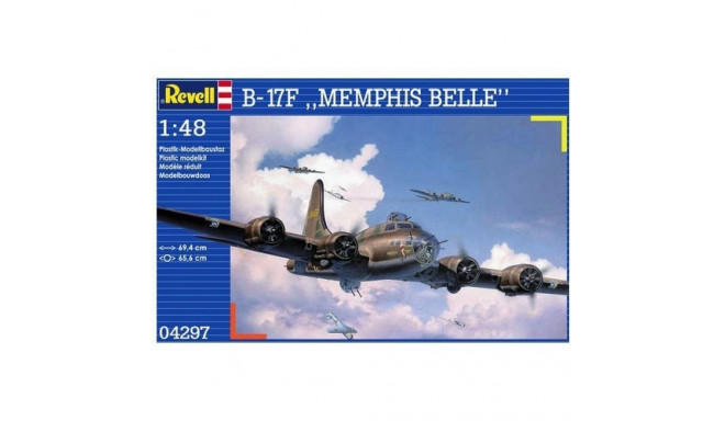 Plastic model B-17F Memphis Belle