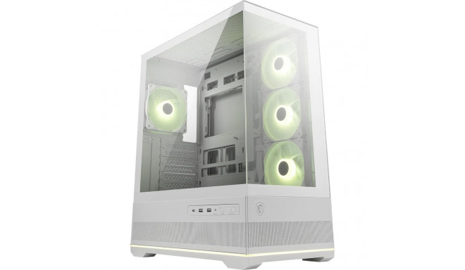 MSI | PC Case | MAG PANO 110R PZ WHITE | White | Mid-Tower