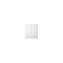 SMART CENTERBUTTON 2GANG/WHITE 45116 AJAX 45116 (4823114023187)