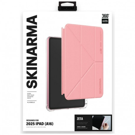 Case Skinarma Zeta for iPad 11" A16 (2025) / iPad 10.9" 10 gen. (2022) pink