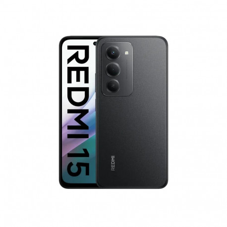 Xiaomi Redmi 15 4G kesköömust 6,9" IPS LCD 1080 x 2340 pikslit Qualcomm sisemine RAM 6 GB 128 GB kah