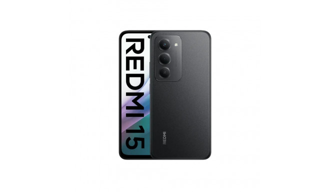 Xiaomi Redmi 15 4G kesköömust 6,9" IPS LCD 1080 x 2340 pikslit Qualcomm sisemine RAM 6 GB 128 GB kah
