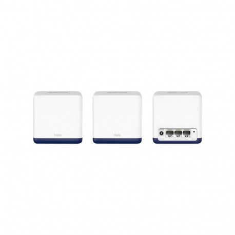 Mercusys mesh Wi-Fi süsteem AC1900 Halo H50G (3-pack) 802.11ac 1300+600Mbit/s Ethernet LAN (RJ-45) p