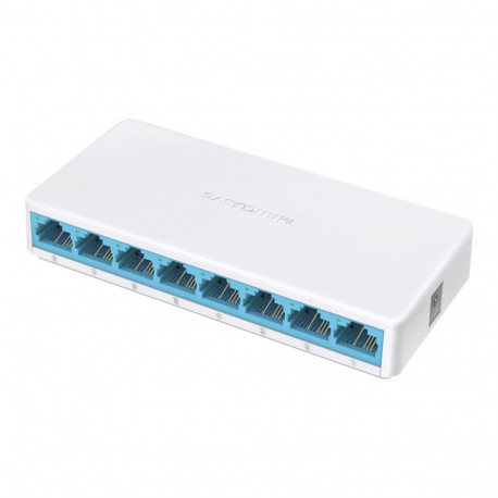 Mercusys | Switch | MS108 | Unmanaged | Desktop | 10/100 Mbps (RJ-45) ports quantity 8 | Power suppl
