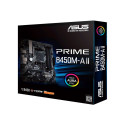 Asus | PRIME B450M-A II | Processor family AMD | Processor socket AM4 | DDR4 | Memory slots 4 | Numb