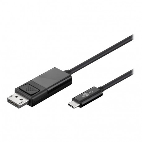 Goobay USB-C–DisplayPort adapterkaabel (4k 60 Hz) 79295 USB-C isane DisplayPort isane USB-C–DP 1,2 m